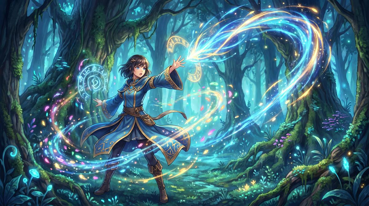 寸止挑战动漫-魔法少女传说
