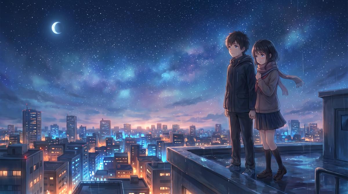 寸止挑战动漫-星夜恋歌